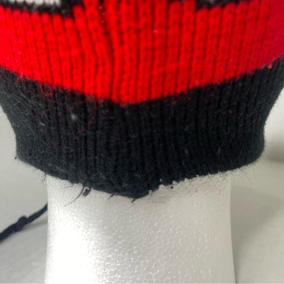 Vintage Polaris Knit Snowmobile Winter Hat Cap Beanie 80s 90s Made In USA - Picture 6 of 8